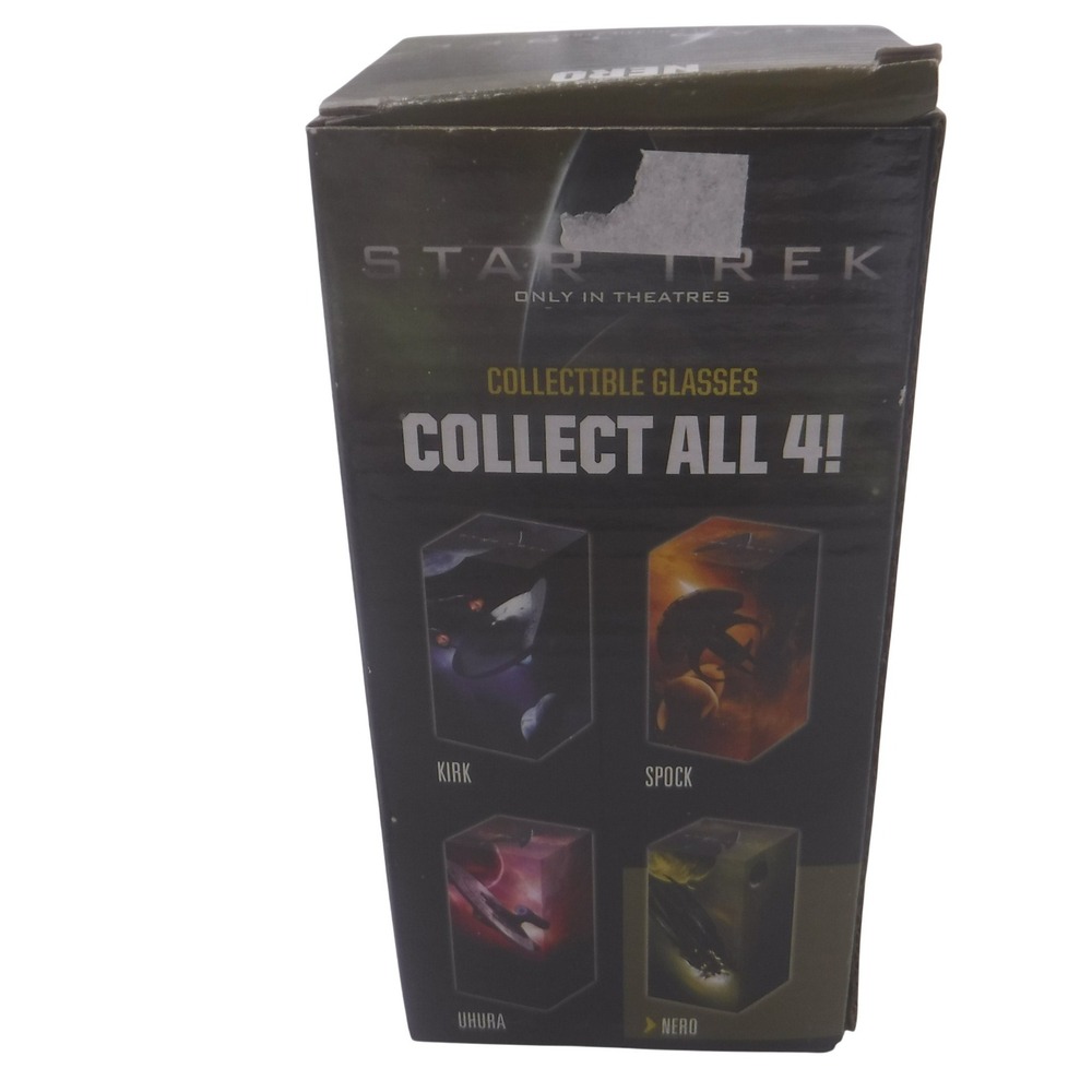 Star‎ Trek 2008 Movie Collectible Glass Nero Equity Marketing Promo New in Box